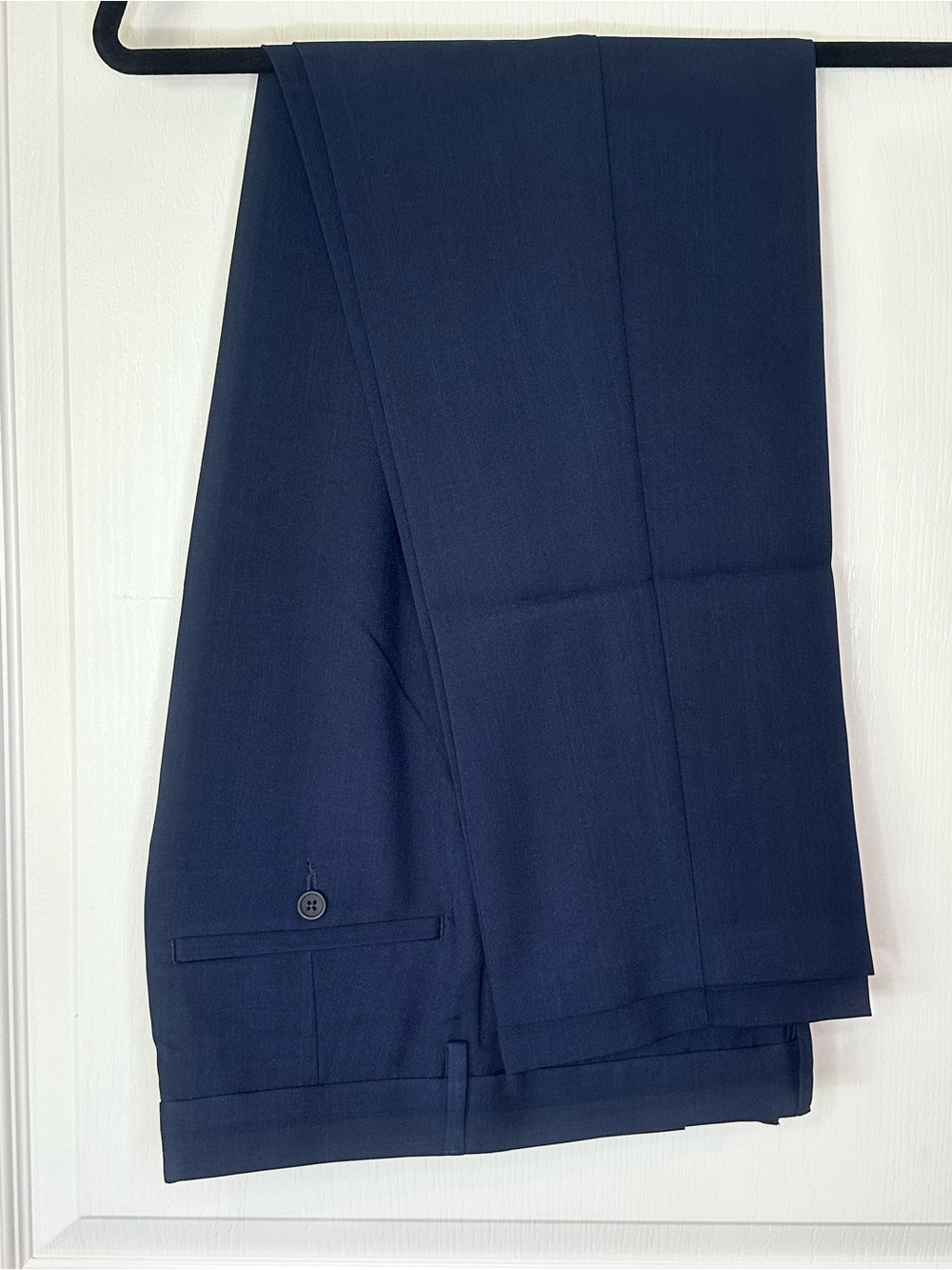 Kenneth Cole Navy Dress Trousers